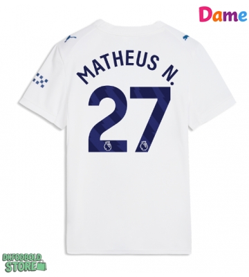 Manchester City Matheus Nunes #27 Replika Tredjetrøje Dame 2026-27 Kortærmet